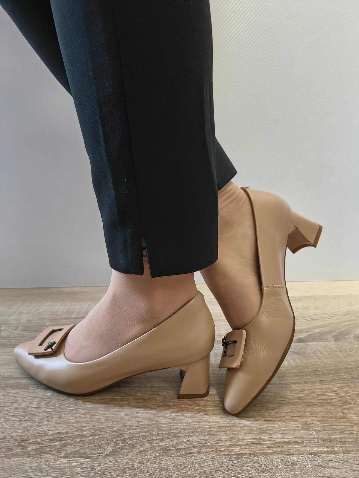 PANTOFI ELEGANTI DAMA FORMAZIONE 588-2 APRICOT - imagine 3