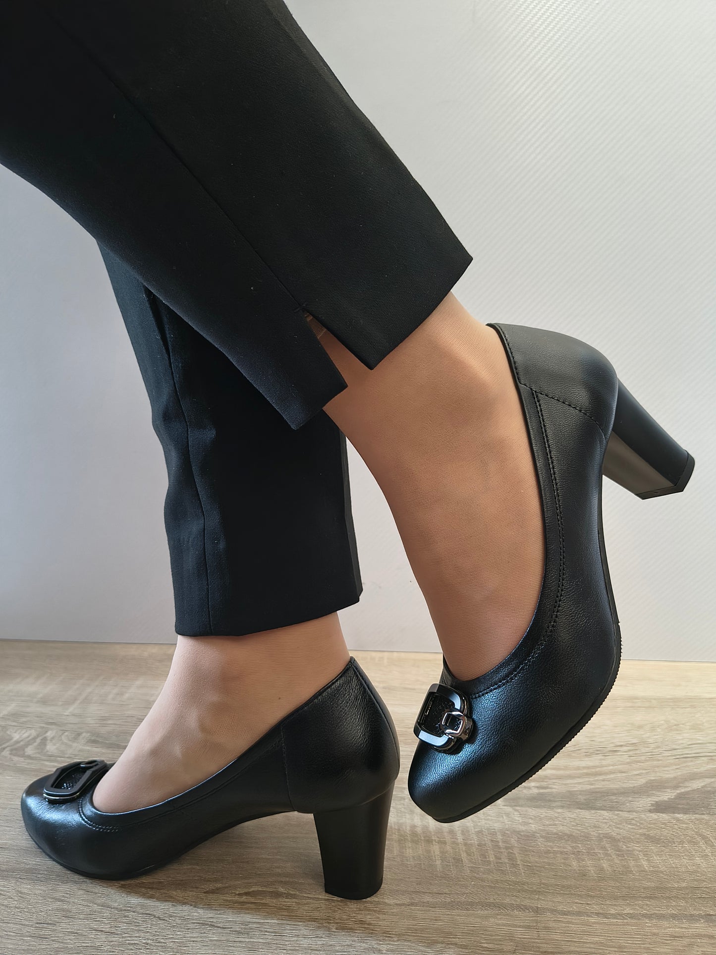 PANTOFI ELEGANTI DAMA GALANT 4012 NEGRU B/F NS