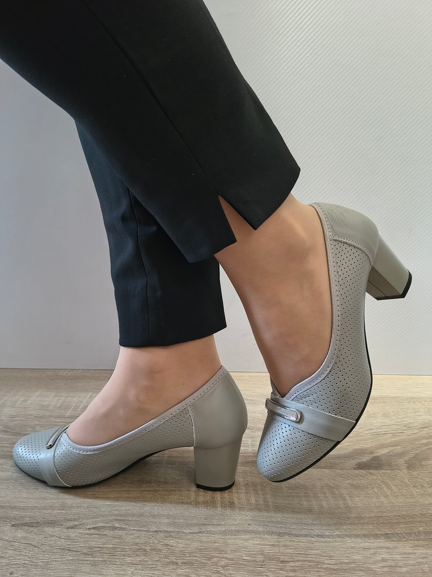 PANTOFI ELEGANTI DAMA GALANT 3005 GRI 2009