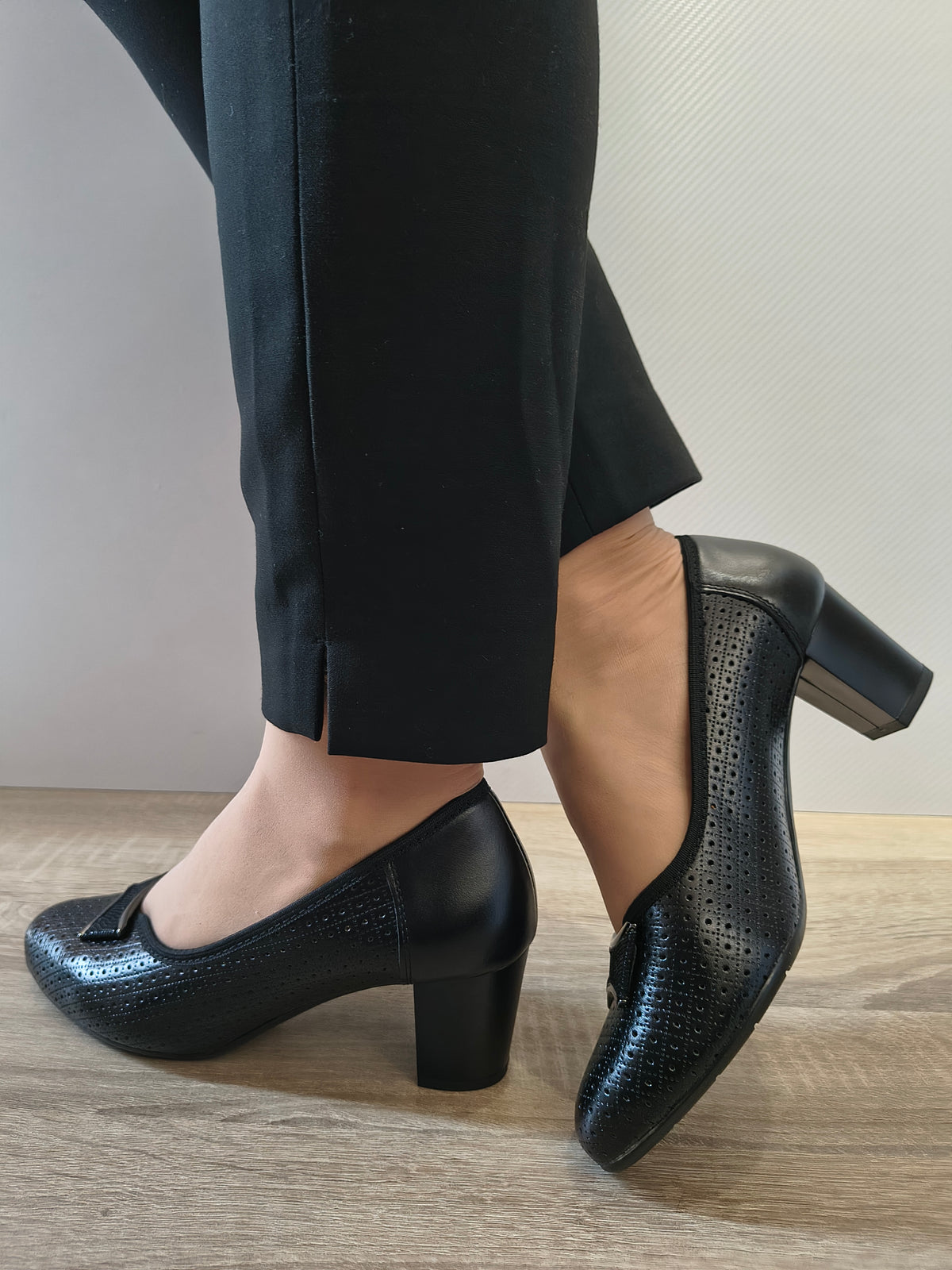PANTOFI ELEGANTI DAMA GALANT 4068 NEGRU/F NS - imagine 3
