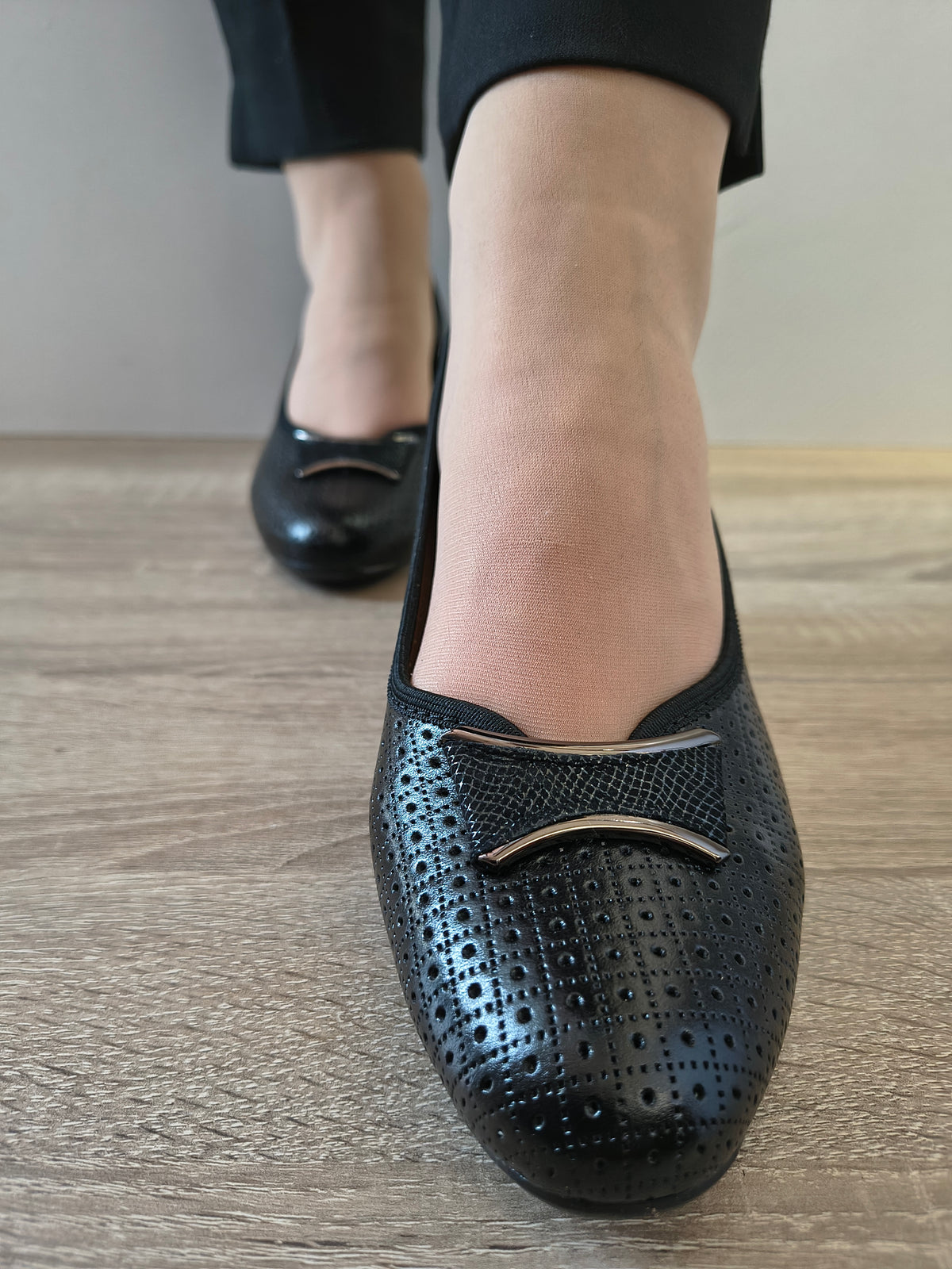 PANTOFI ELEGANTI DAMA GALANT 4068 NEGRU/F NS - imagine 4