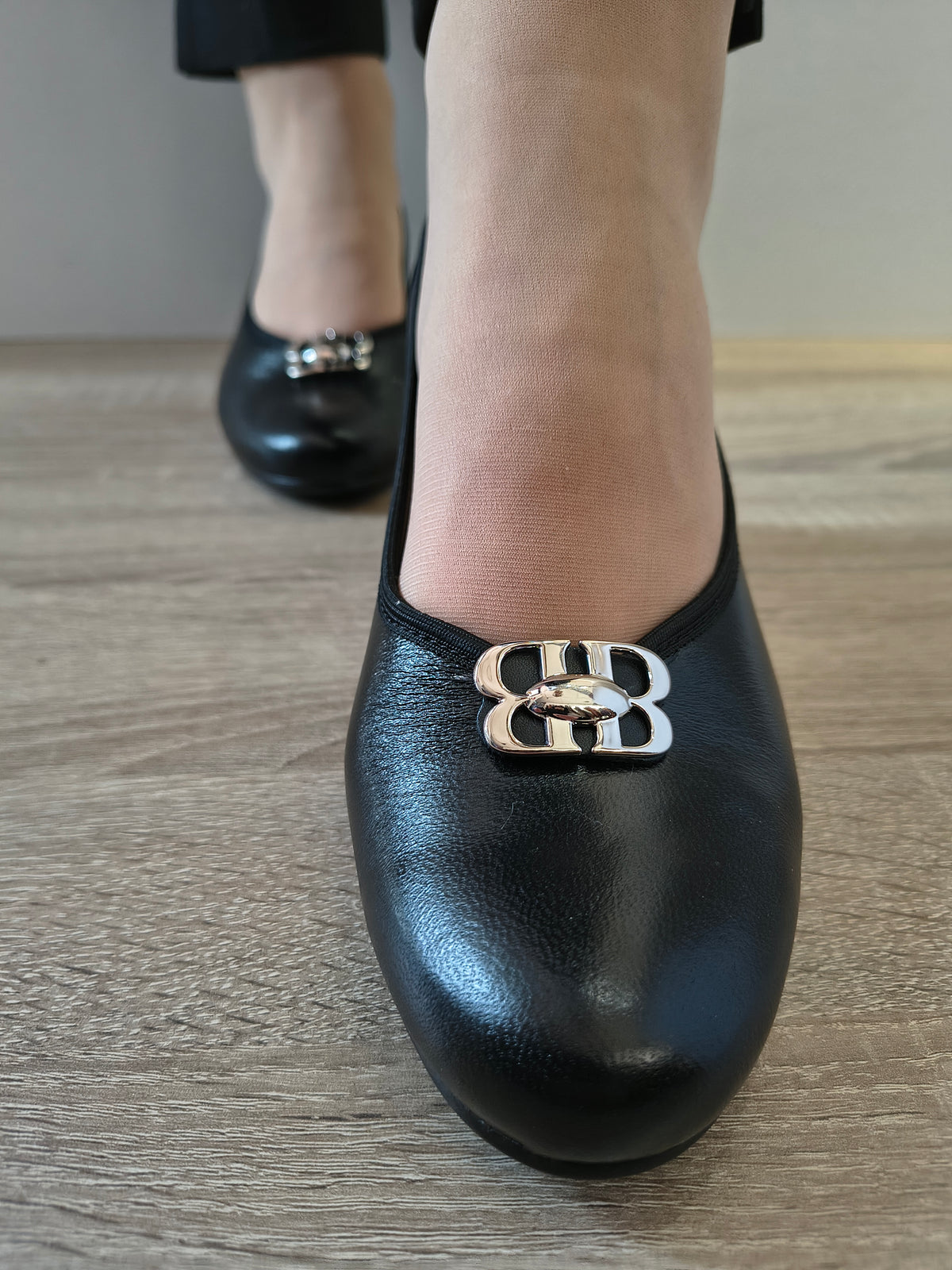 PANTOFI ELEGANTI DAMA GALANT 3075 1 NEGRU B - imagine 4