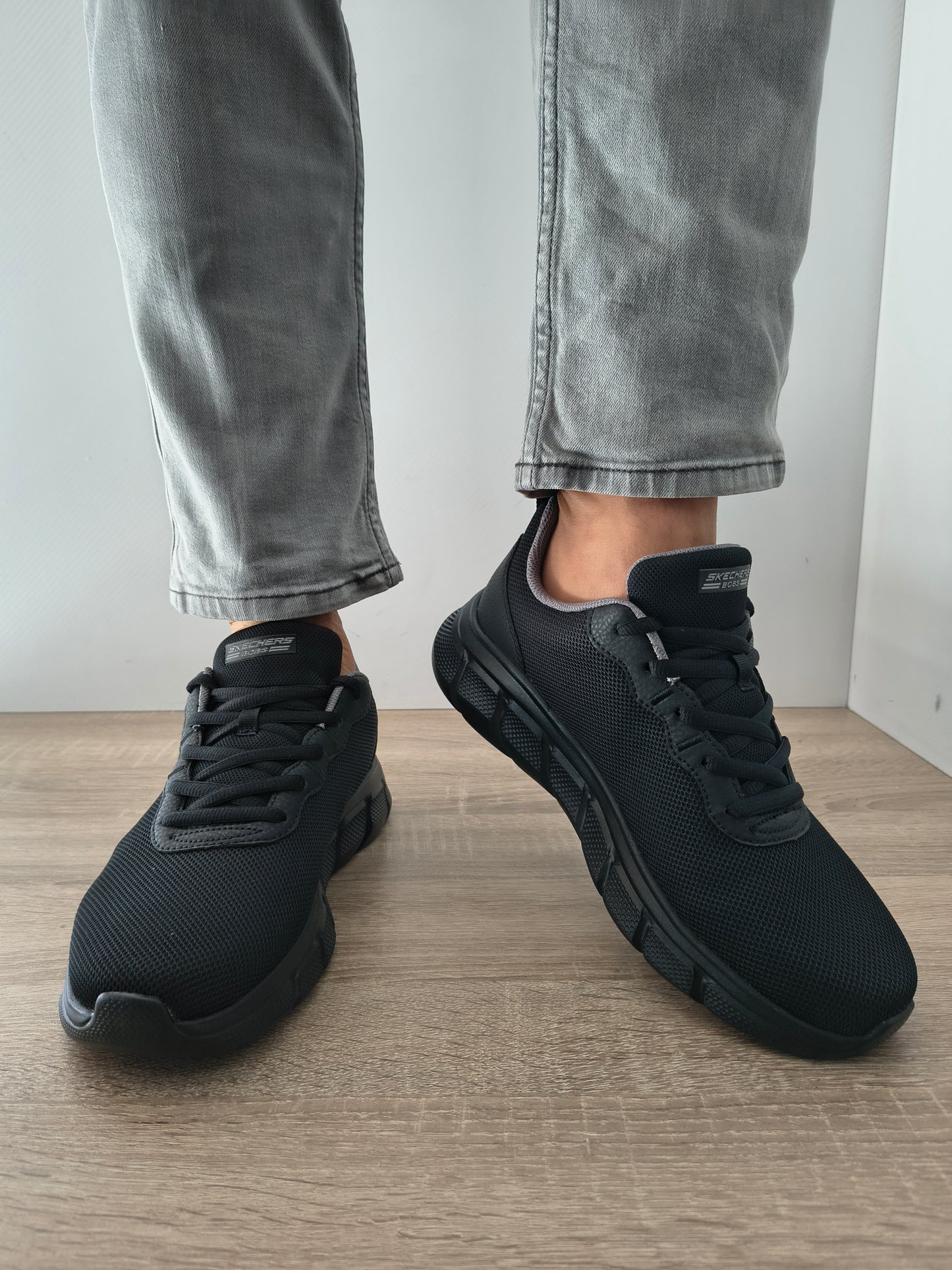 PANTOFI SPORT BARBATI SKECHERS 118109 BBK NEGRU