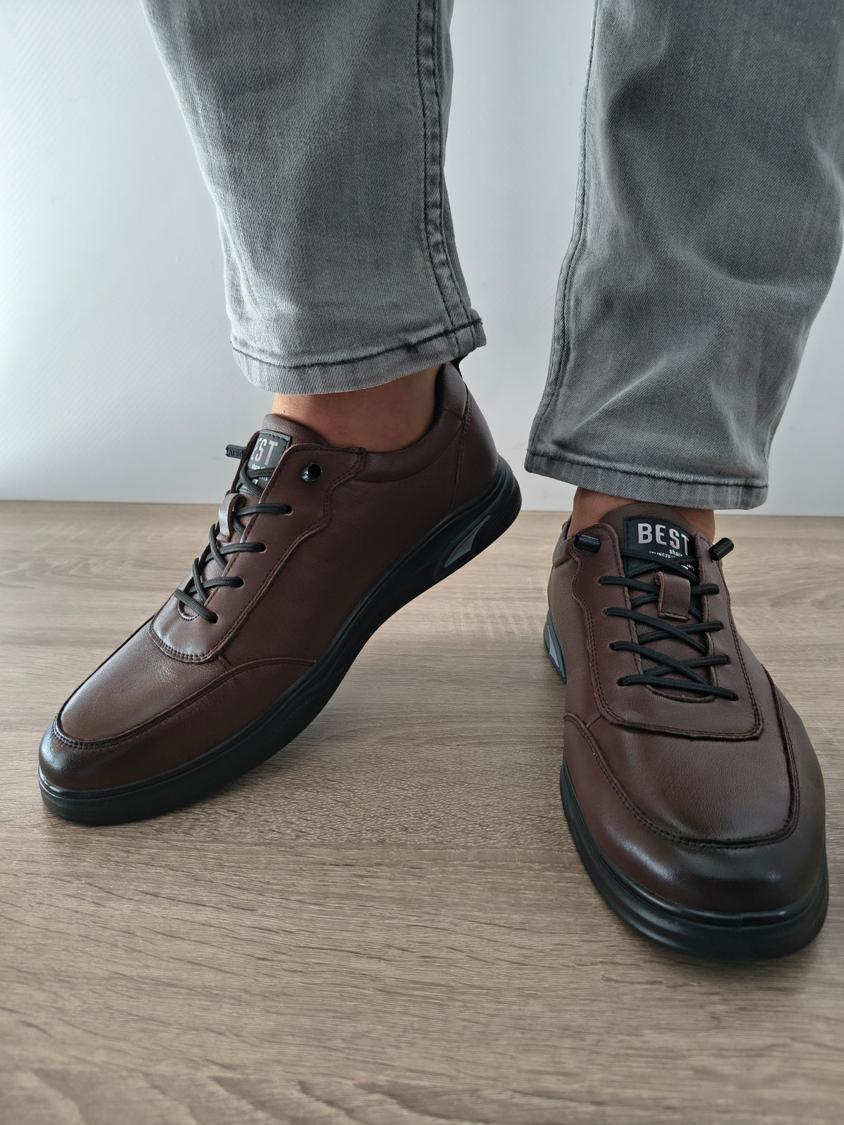 PANTOFI CASUAL BĂRBAȚI MELS 10200 MARO - imagine 5
