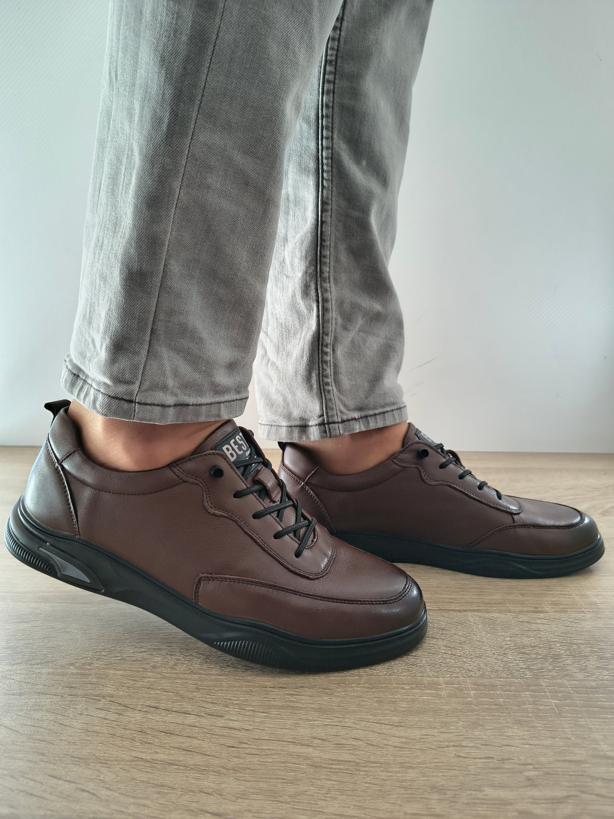 PANTOFI CASUAL BĂRBAȚI MELS 10200 MARO - imagine 3