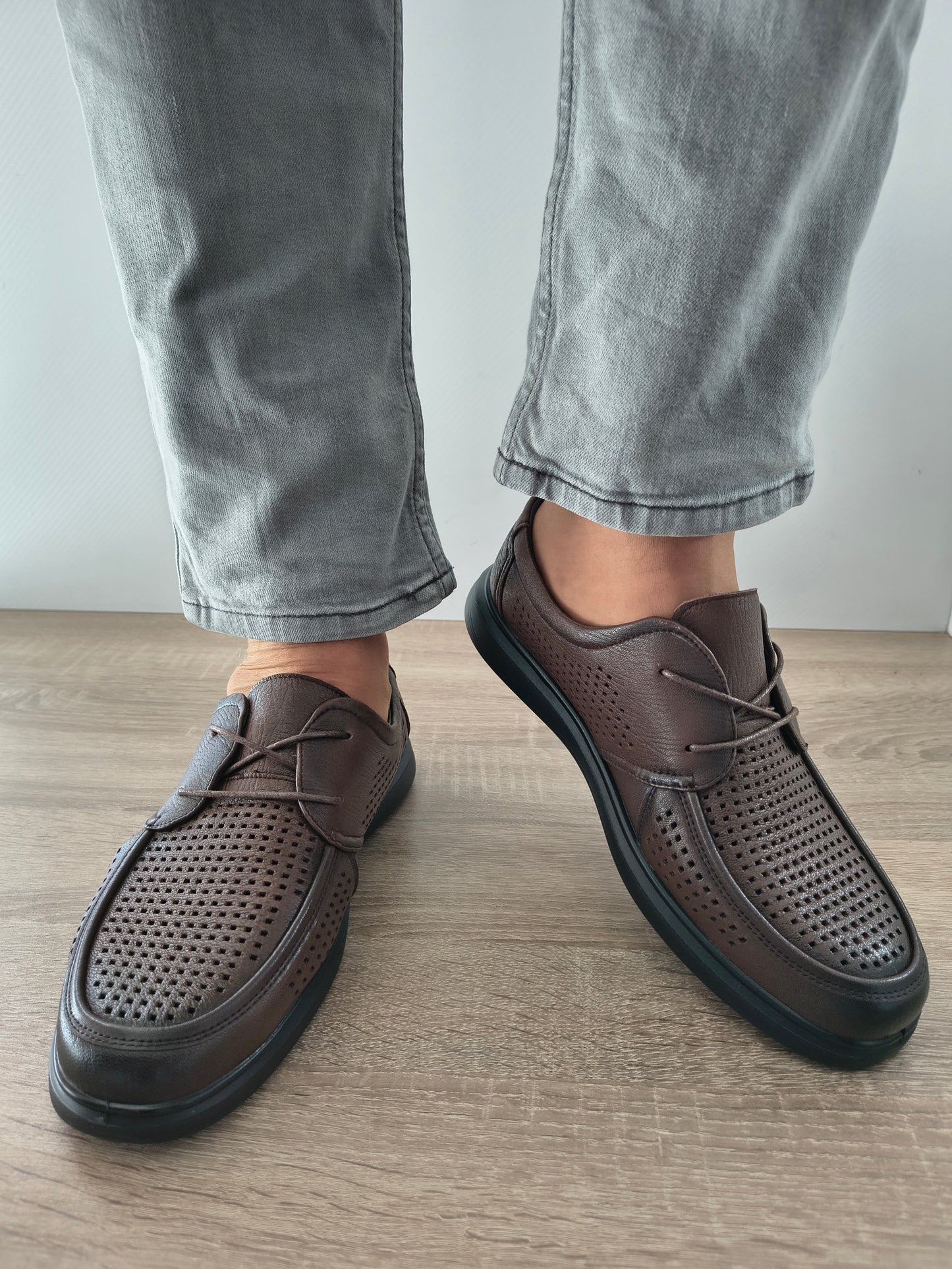 PANTOFI PERFORATI BARBATI MELS 26030 MARO