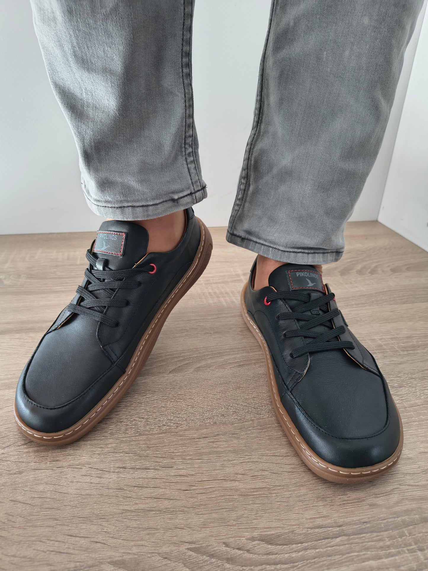 PANTOFI BAREFOOT BARBATI PIKOLINOS U9F-4285C1 NEGRU