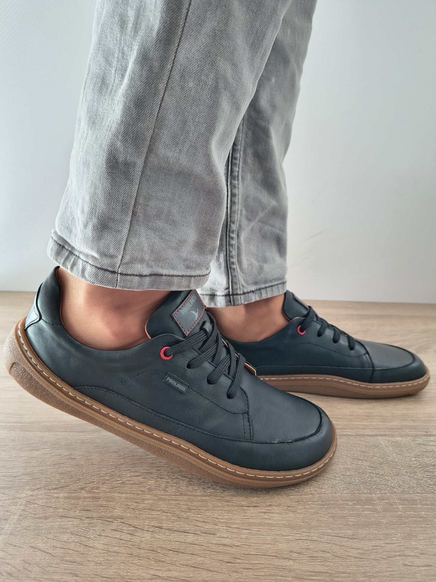 PANTOFI BAREFOOT BARBATI PIKOLINOS U9F-4285C1 NEGRU