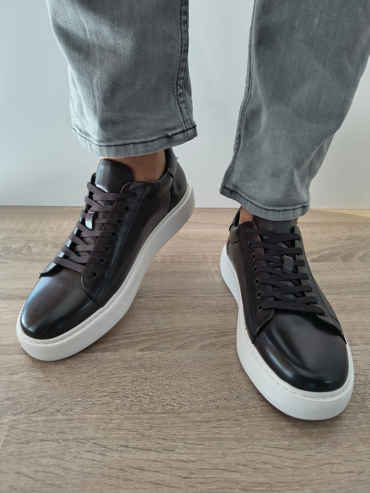 PANTOFI CASUAL BARBATI FRANCO GERARDO A921-1 MARO INCHIS COFFEE
