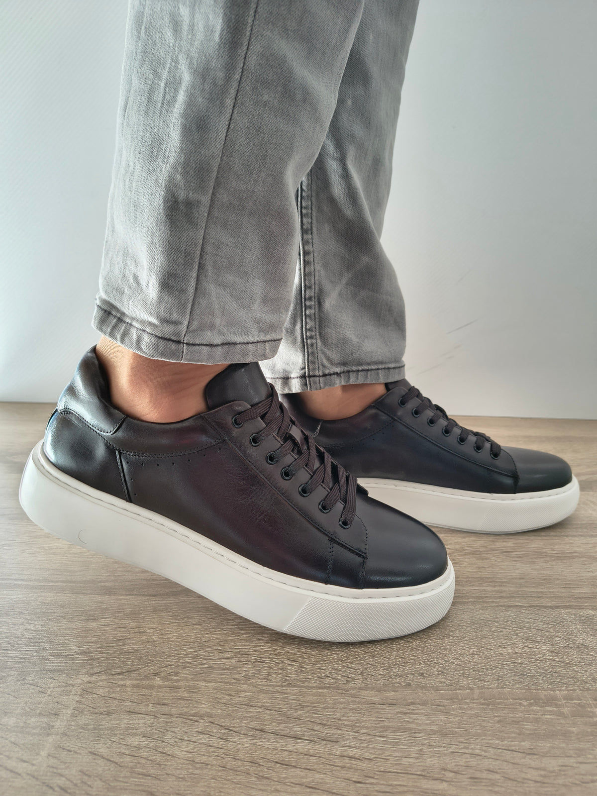 PANTOFI CASUAL BARBATI FRANCO GERARDO A921-1 MARO INCHIS COFFEE