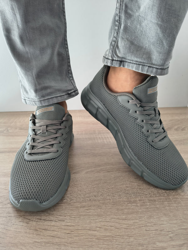 PANTOFI SPORT BARBATI SKECHERS 118106 OLV OLIVE - imagine 5
