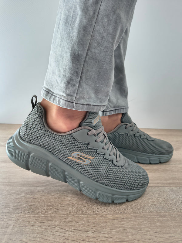 PANTOFI SPORT BARBATI SKECHERS 118106 OLV OLIVE - imagine 2
