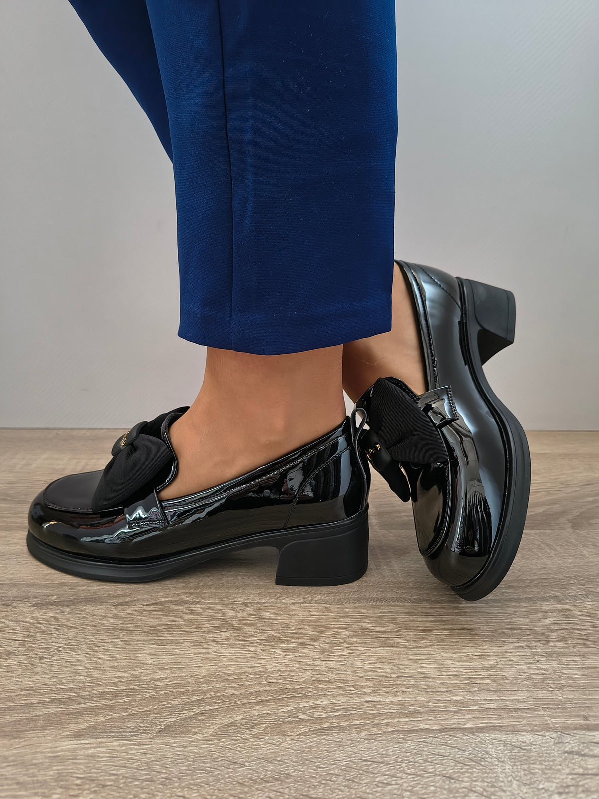 PANTOFI CASUAL DAMA FORMAZIONE TP2311-2 NEGRU LAC - imagine 5