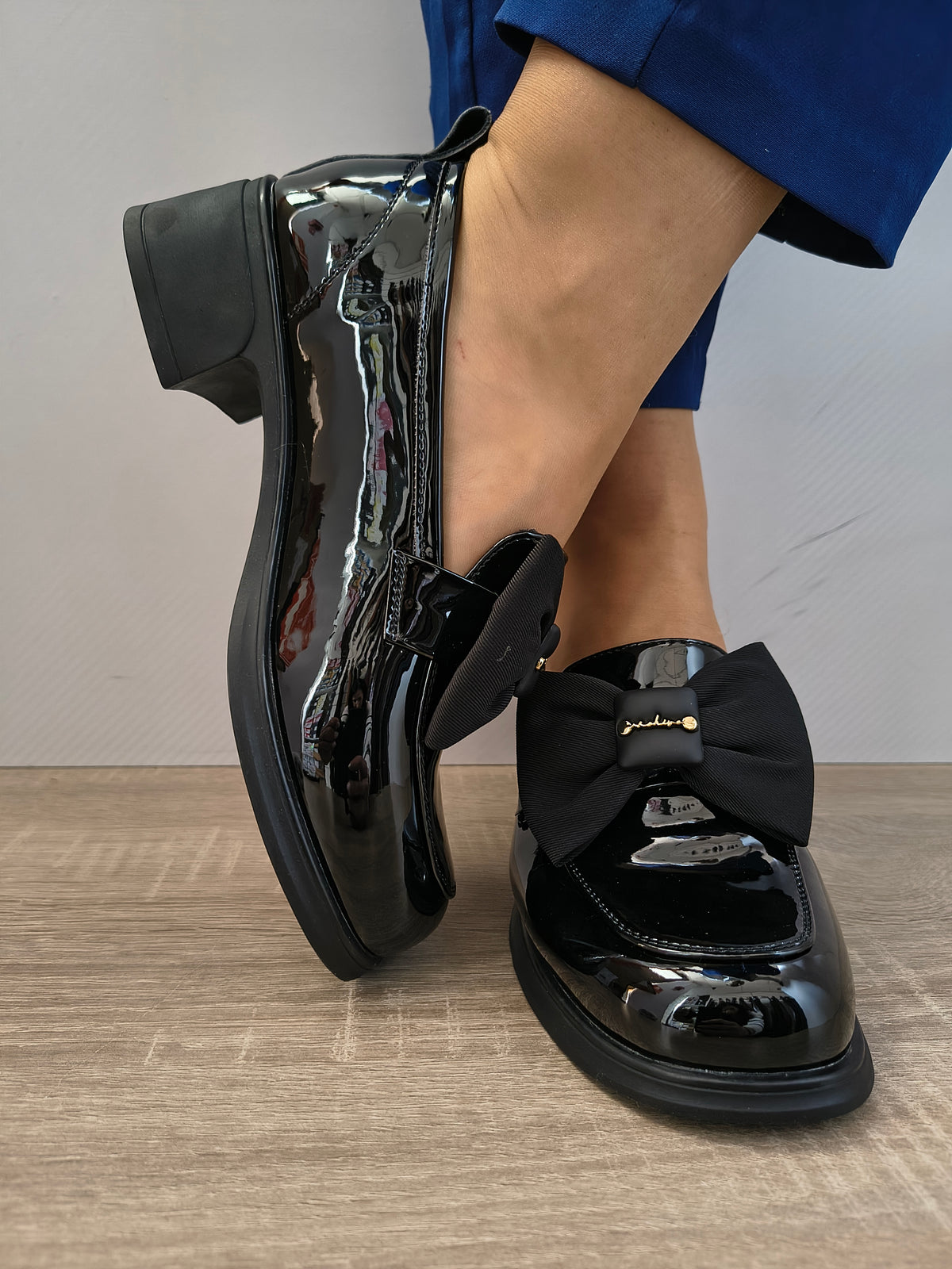 PANTOFI CASUAL DAMA FORMAZIONE TP2311-2 NEGRU LAC - imagine 3