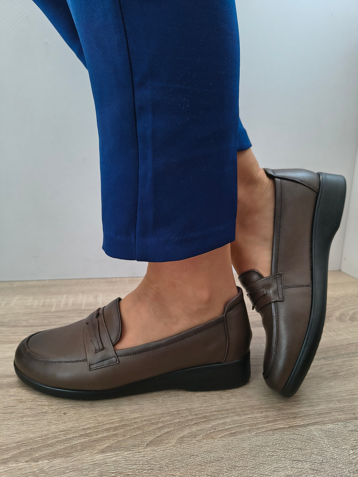 PANTOFI CASUAL DAMA FORMAZIONE 6603 MARO COFFEE - imagine 5