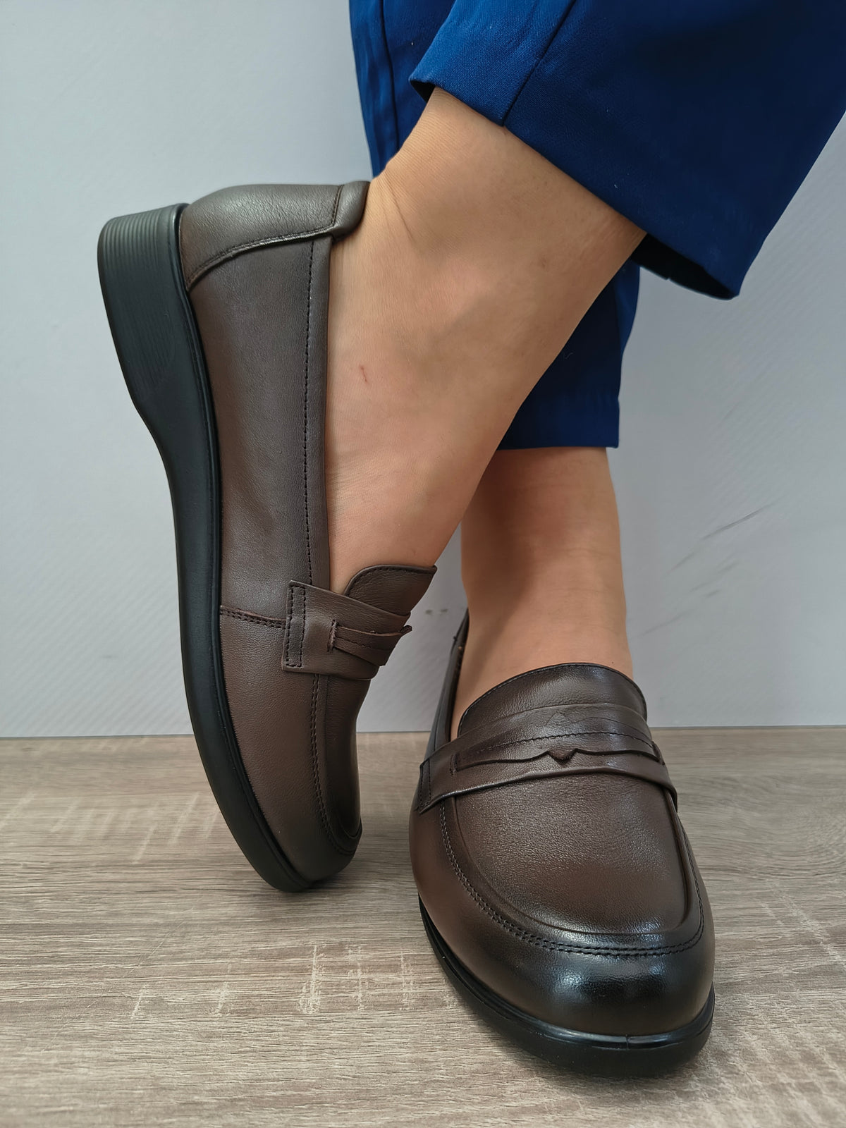 PANTOFI CASUAL DAMA FORMAZIONE 6603 MARO COFFEE - imagine 3