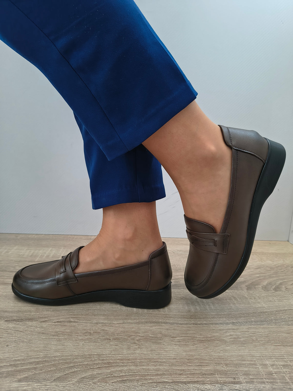PANTOFI CASUAL DAMA FORMAZIONE 6603 MARO COFFEE - imagine 2