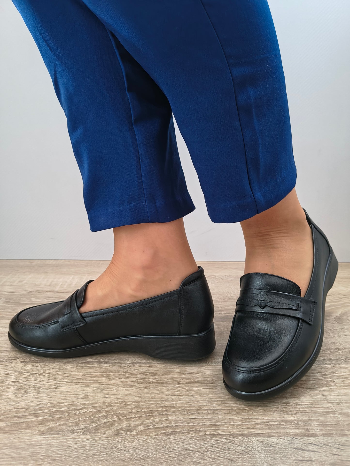 PANTOFI CASUAL DAMA FORMAZIONE 6603 NEGRU