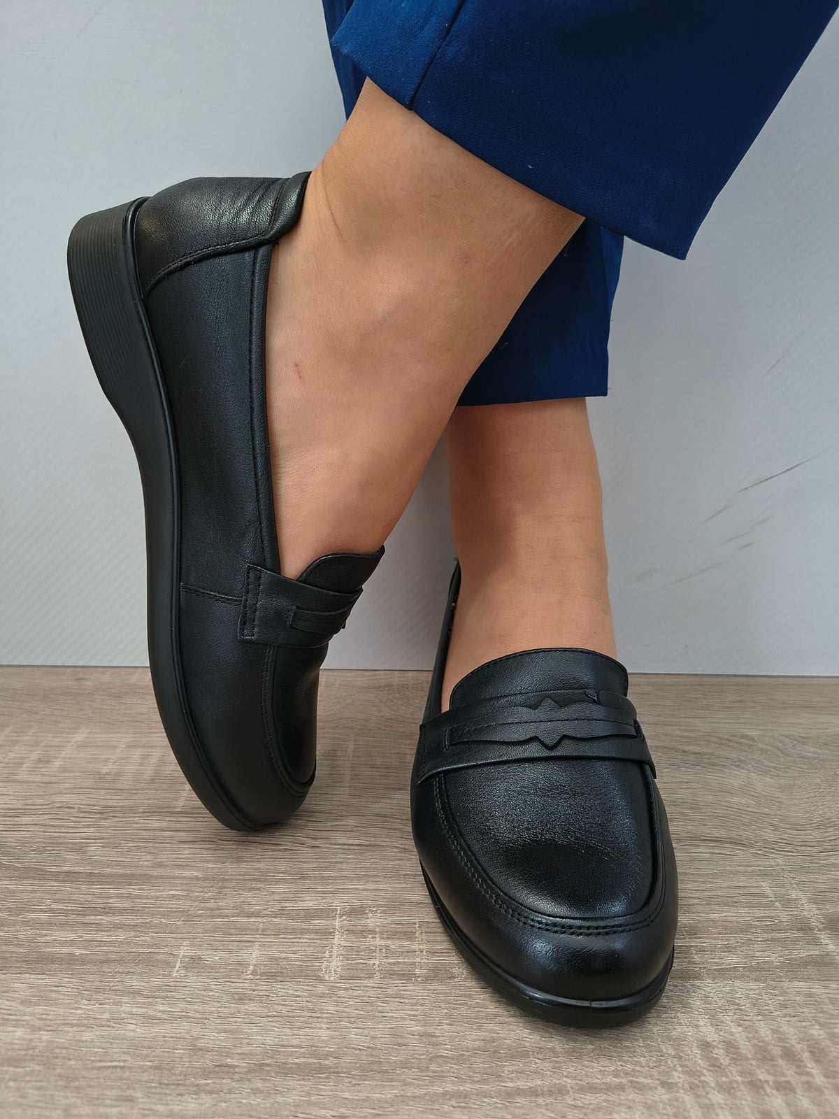 PANTOFI CASUAL DAMA FORMAZIONE 6603 NEGRU - imagine 3