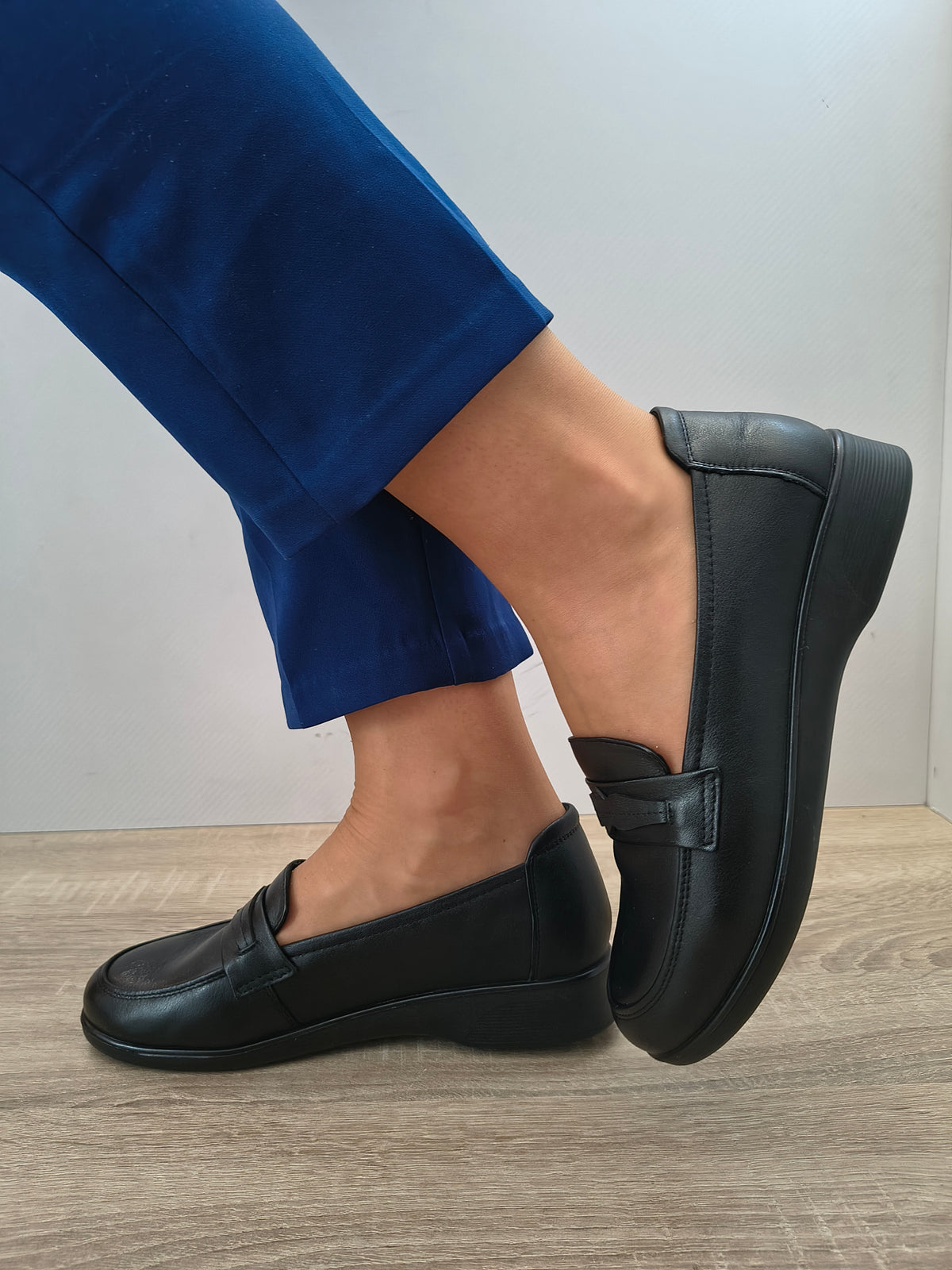 PANTOFI CASUAL DAMA FORMAZIONE 6603 NEGRU - imagine 2