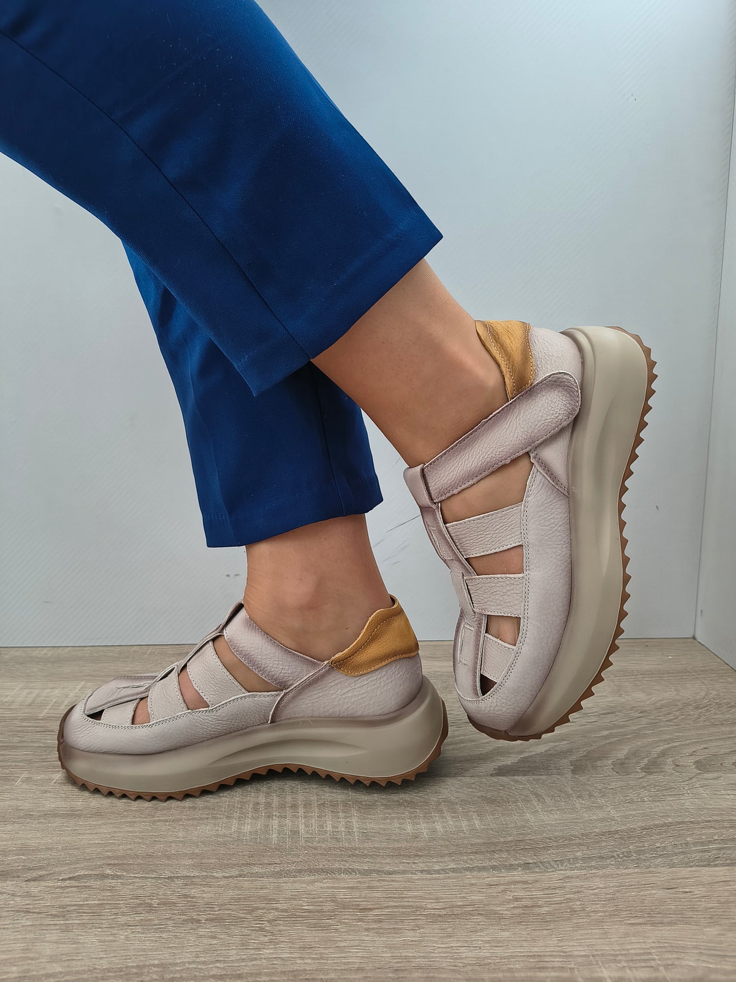 PANTOFI CASUAL DAMA FRANCO GERARDO KM8882 CREM
