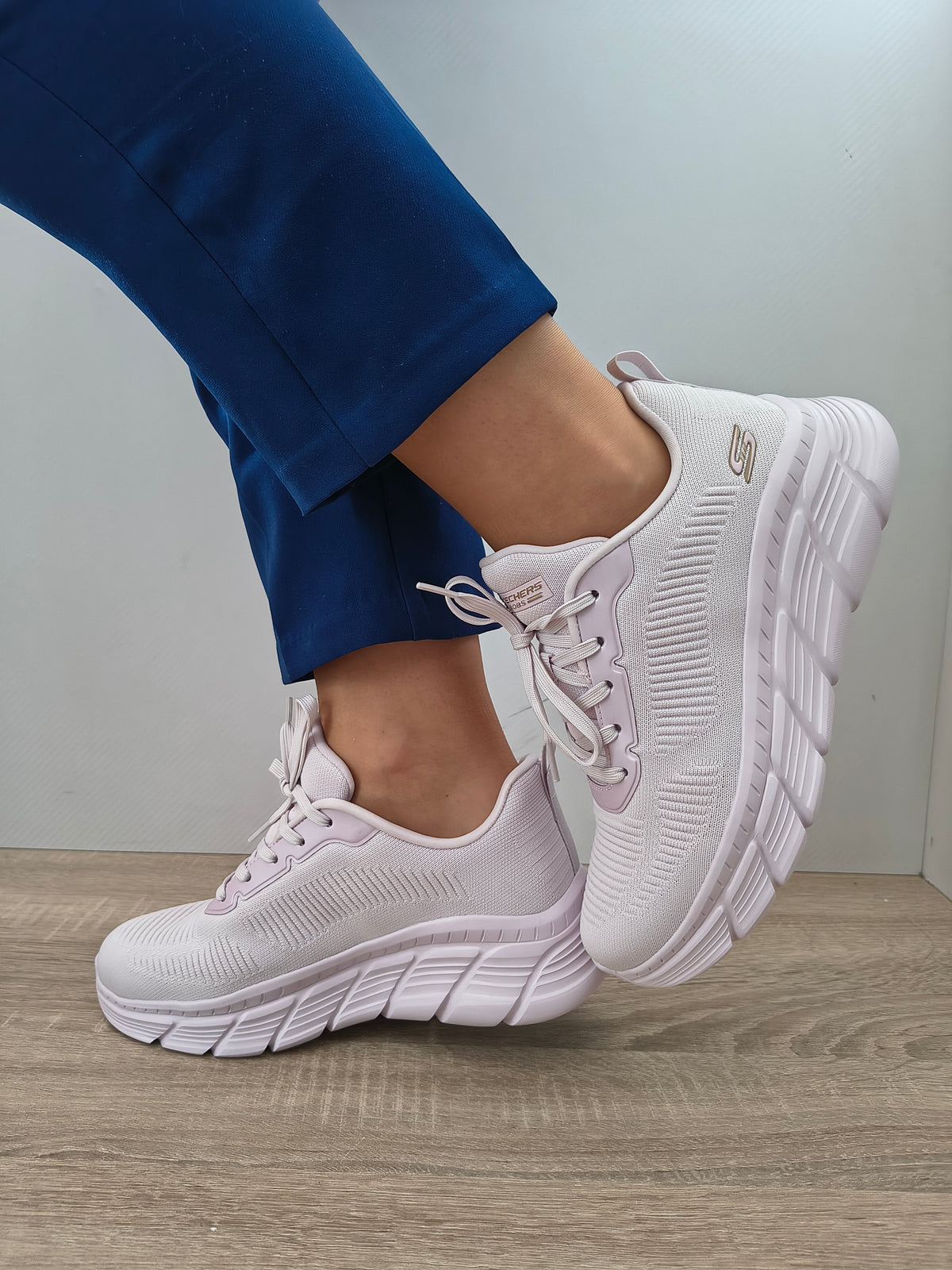PANTOFI SPORT DAMA SKECHERS 117385 LIL LILA - imagine 2