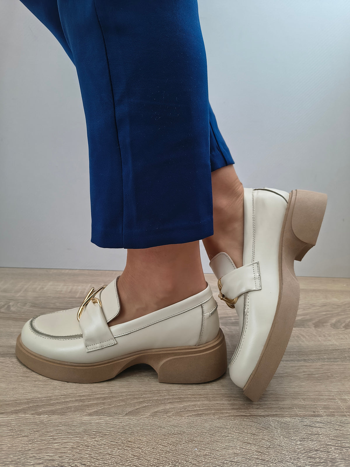 PANTOFI CASUAL DAMA DYANY 2511 BEJ - imagine 5