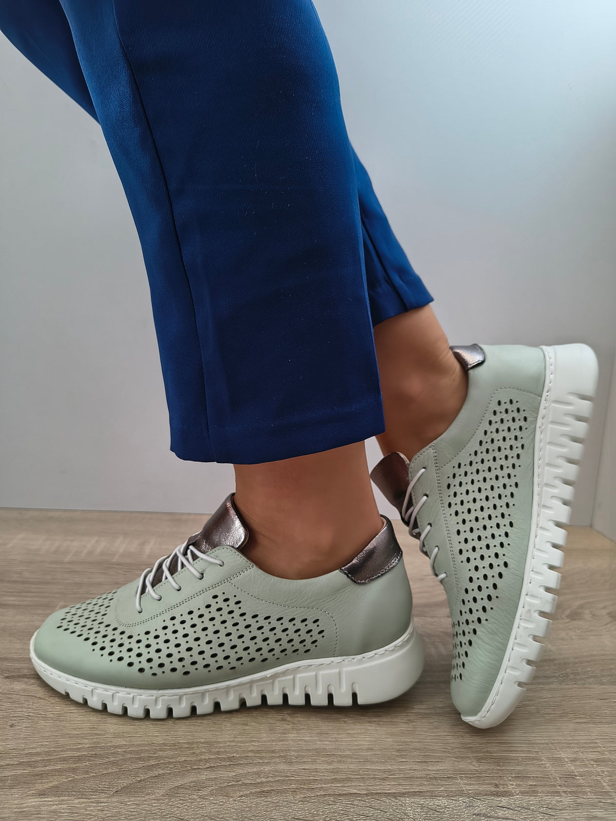 PANTOFI CASUAL DAMA BIO FLEX 023 VB-2311 VERNIL - imagine 5