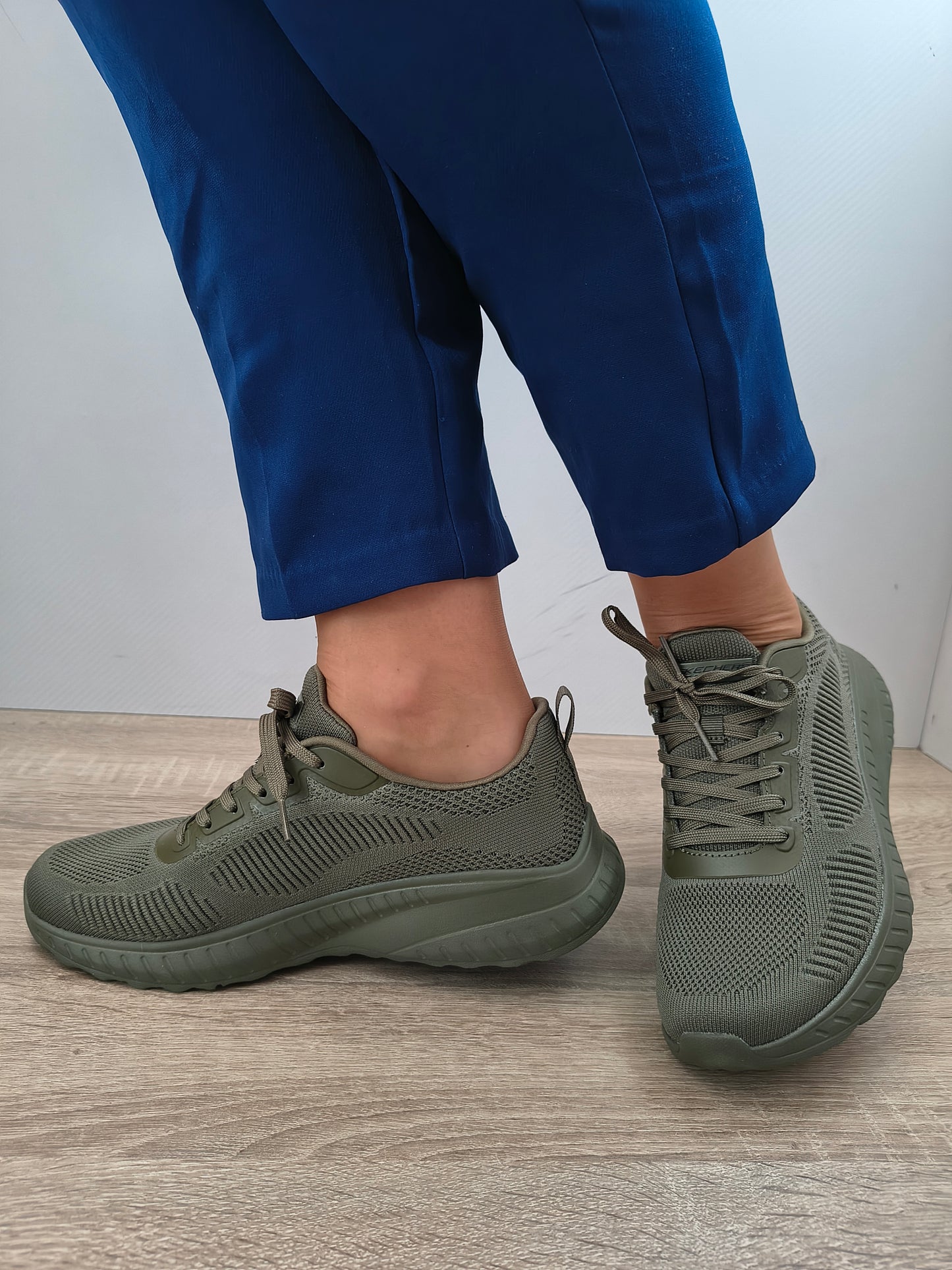 PANTOFI SPORT DAMA SKECHERS 117209 OLV VERDE OLIVE