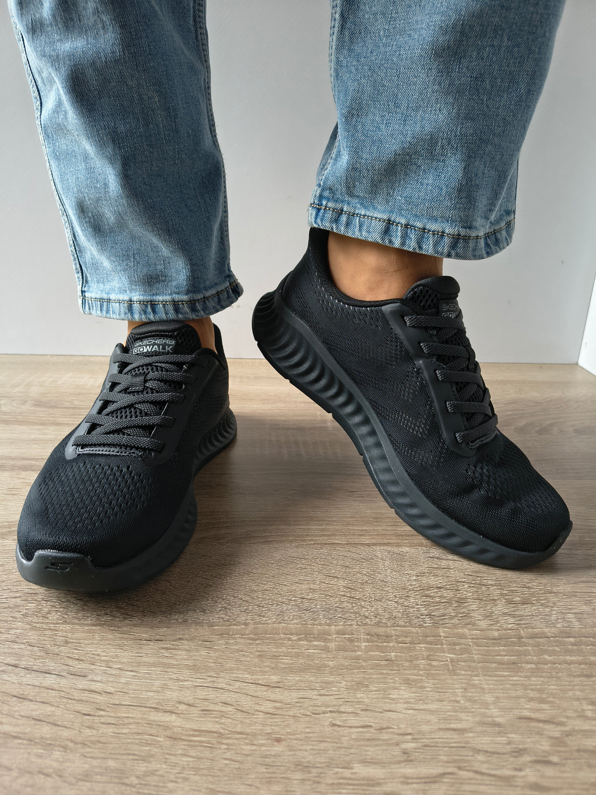 PANTOFI SPORT BARBATI SKECHERS 216375 BBK NEGRU - imagine 2