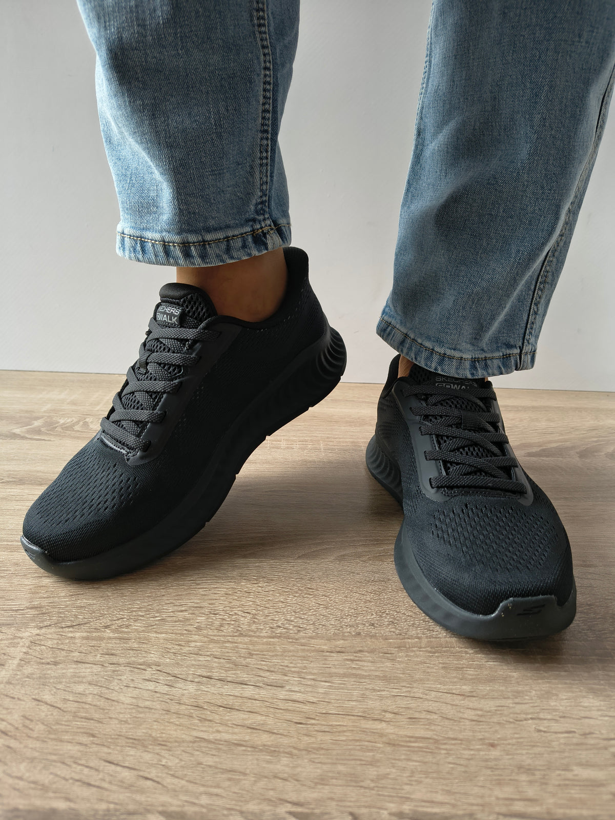 PANTOFI SPORT BARBATI SKECHERS 216375 BBK NEGRU - imagine 3