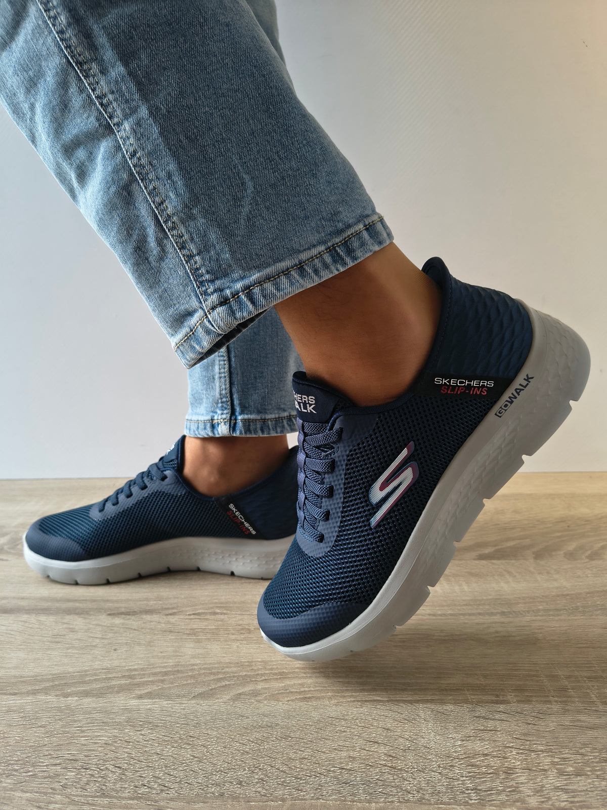 PANTOFI SPORT BARBATI SKECHERS 216324 NVY BLEUMARIN - imagine 4