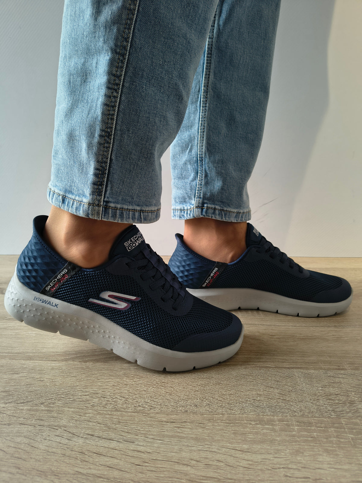 PANTOFI SPORT BARBATI SKECHERS 216324 NVY BLEUMARIN - imagine 2