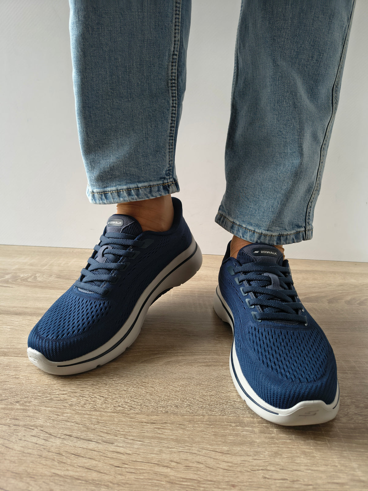 PANTOFI SPORT BARBATI SKECHERS 216812 NVGY NAVY - imagine 5