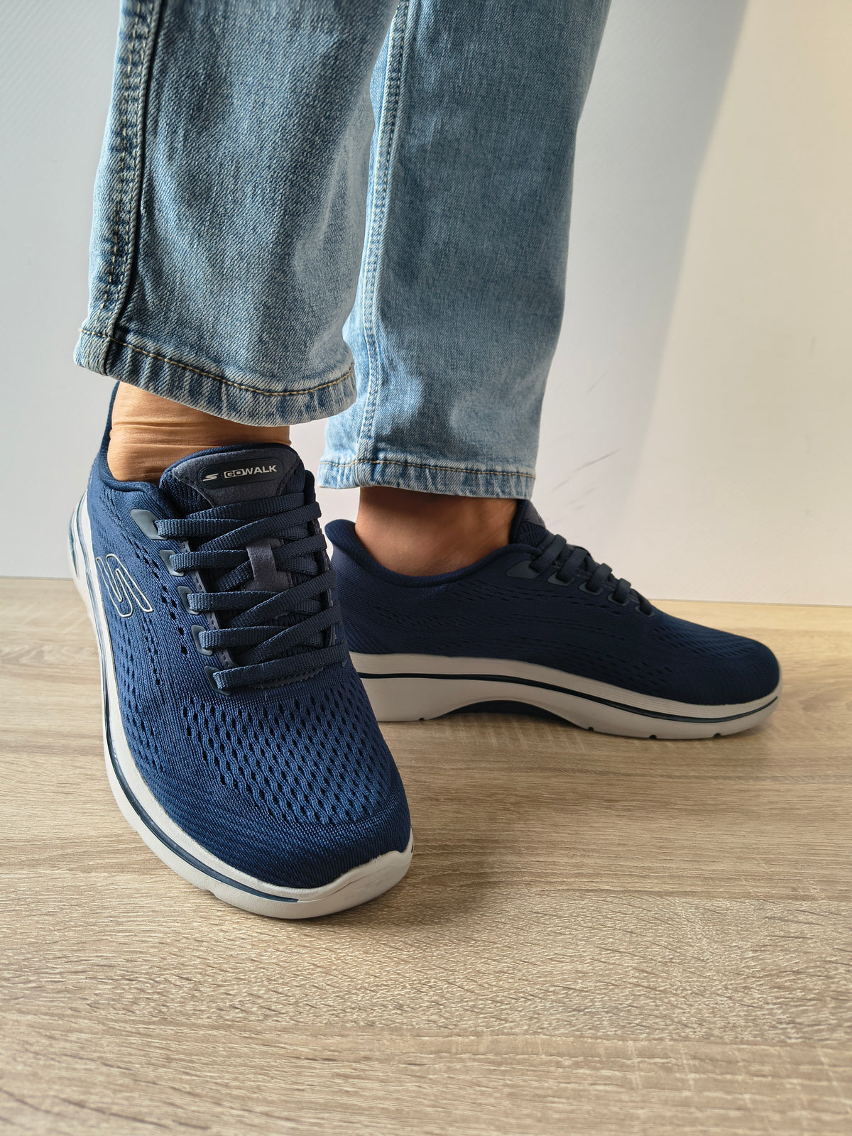 PANTOFI SPORT BARBATI SKECHERS 216812 NVGY NAVY - imagine 3