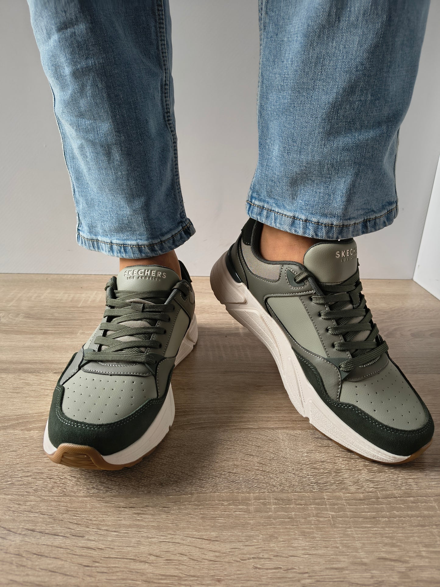 PANTOFI SPORT BARBATI SKECHERS 183430 OLV OLIVE