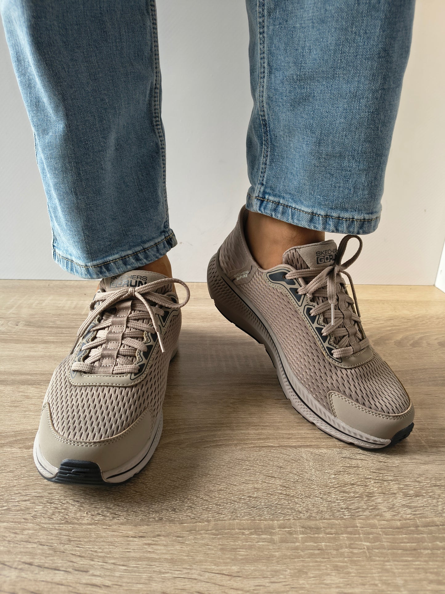PANTOFI SPORT BARBATI SKECHERS 220863 NAT BEJ NATURAL