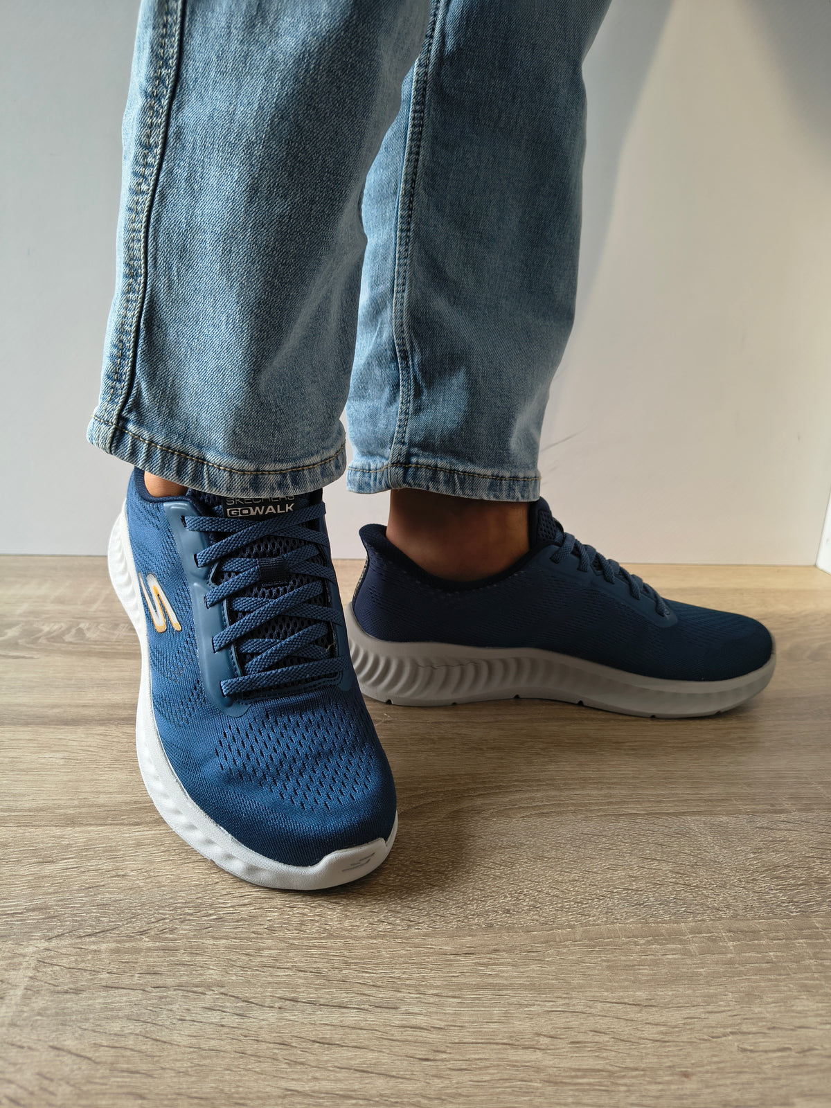 PANTOFI SPORT BARBATI SKECHERS 216375 NVY NAVY - imagine 3