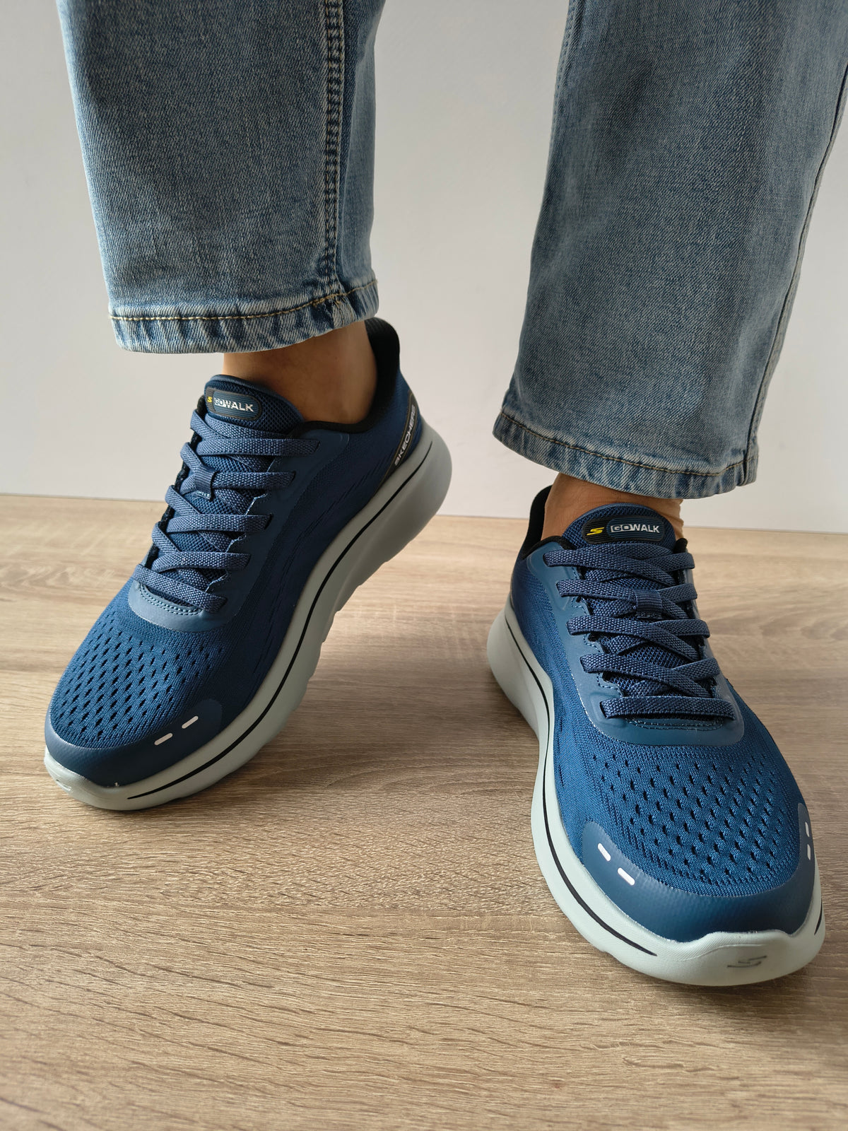 PANTOFI SPORT BARBATI SKECHERS 217075 NVY NAVY - imagine 5