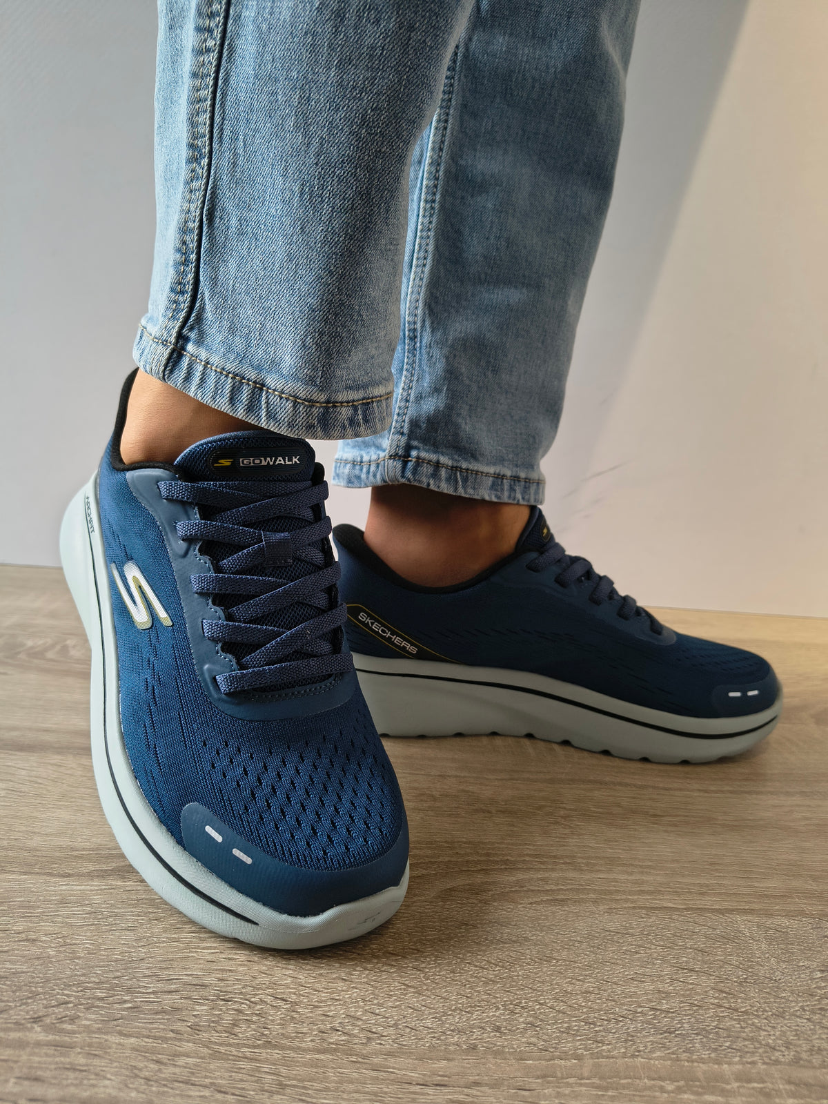 PANTOFI SPORT BARBATI SKECHERS 217075 NVY NAVY - imagine 3