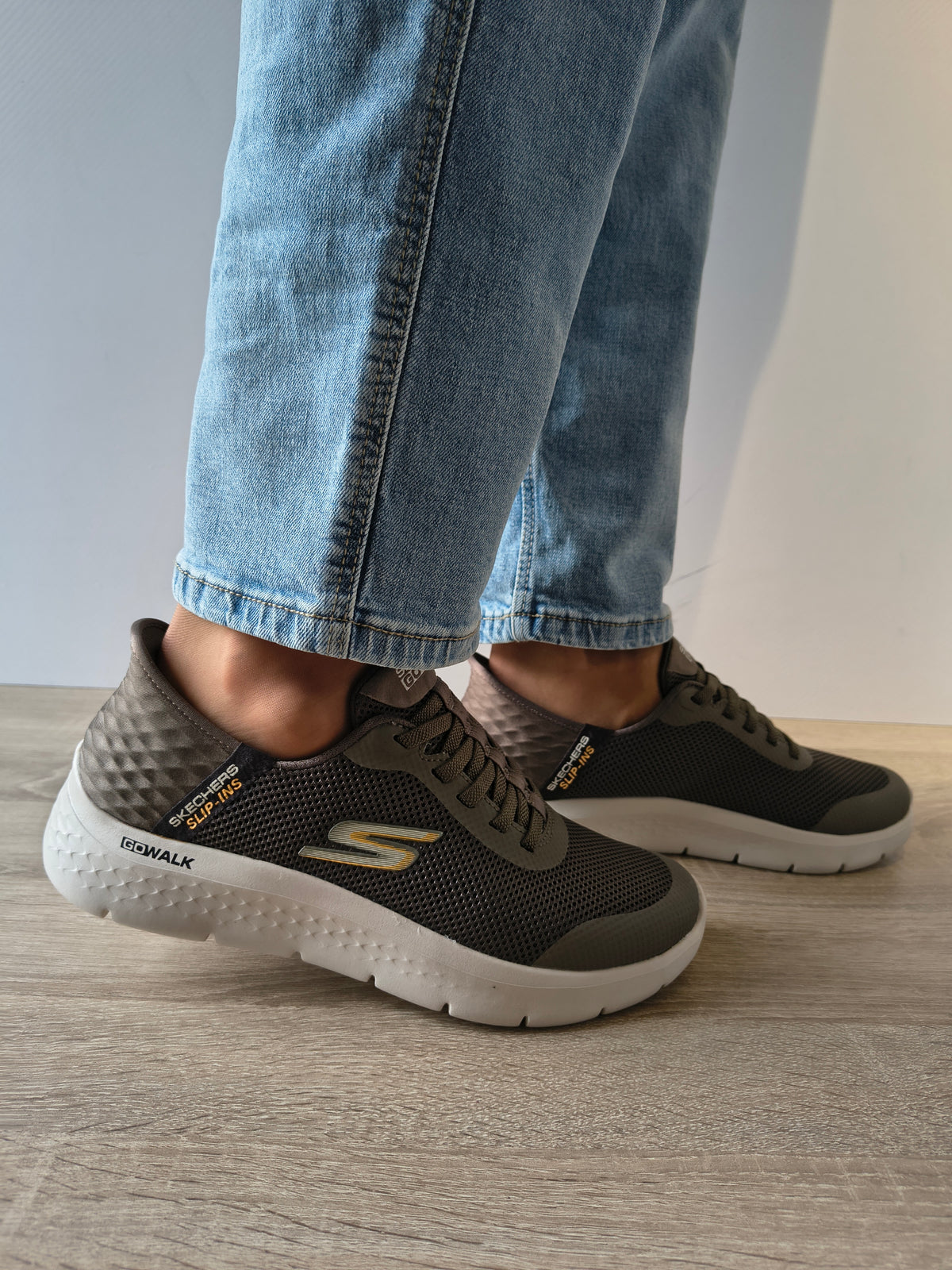 PANTOFI SPORT BARBATI SKECHERS 216324 BRN MARO - imagine 2