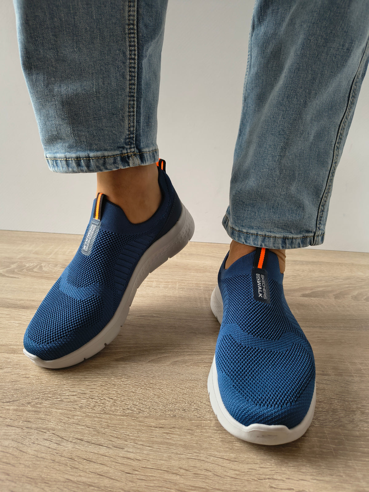 PANTOFI SPORT BARBATI SKECHERS 216506 NVOR BLEUMARIN - imagine 5