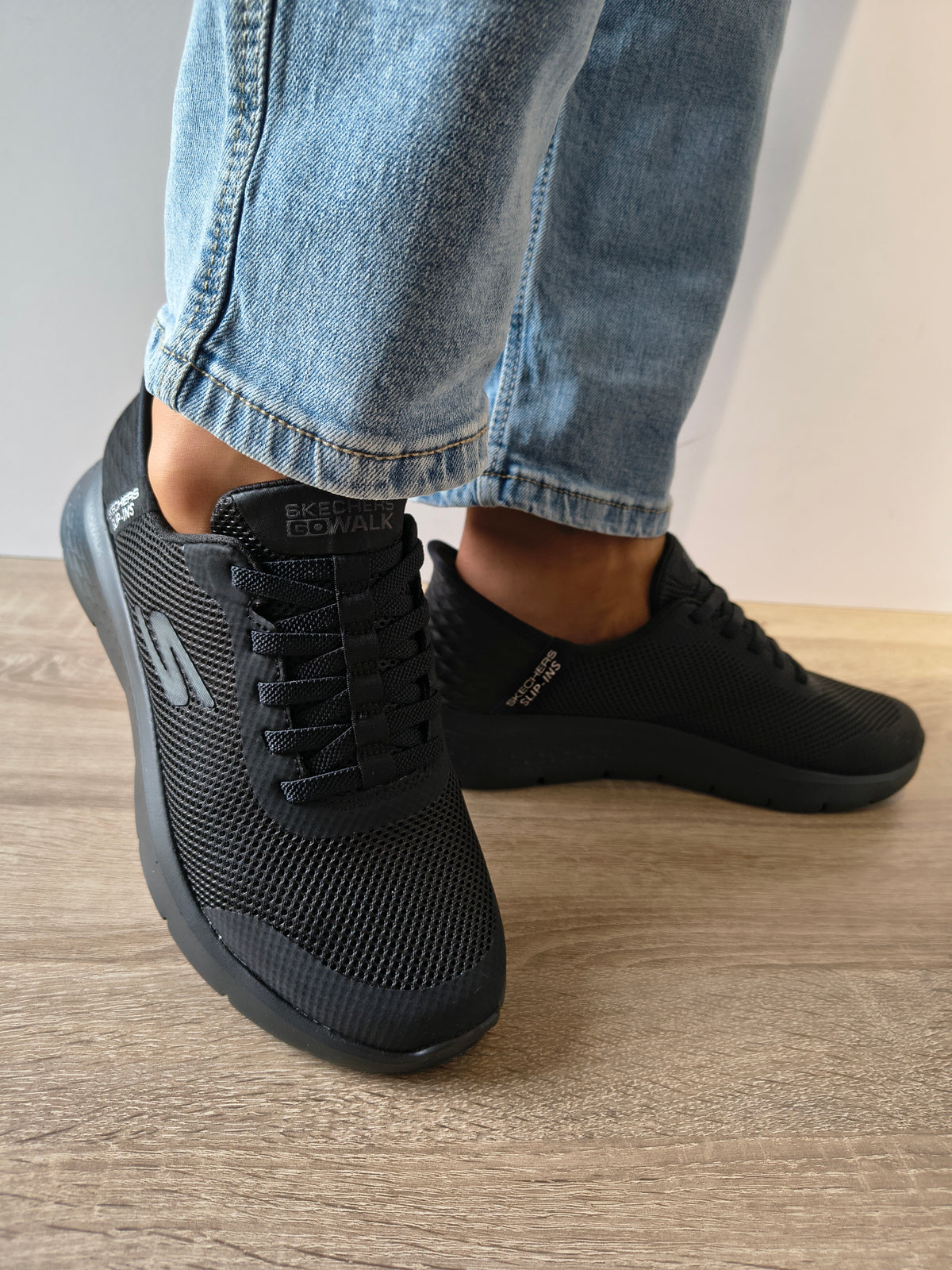 PANTOFI SPORT BARBATI SKECHERS 216324 BBK NEGRU - imagine 3