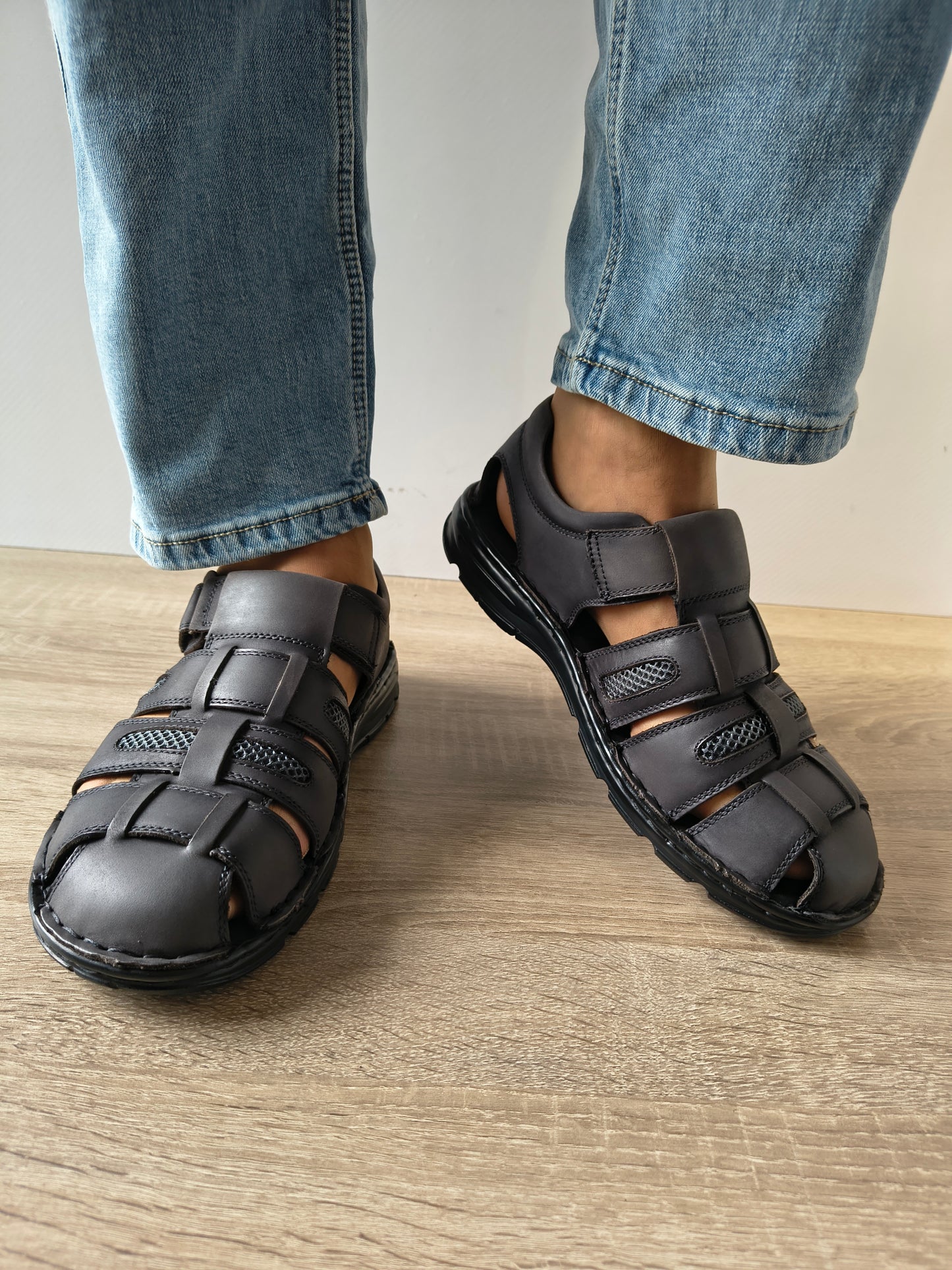 SANDALE BARBATI MELS 23061 GRI