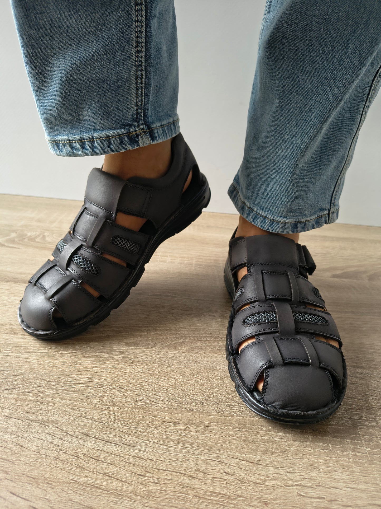 SANDALE BARBATI MELS 23061 GRI