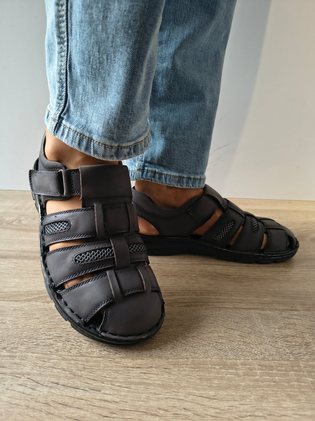 SANDALE BARBATI MELS 23061 GRI