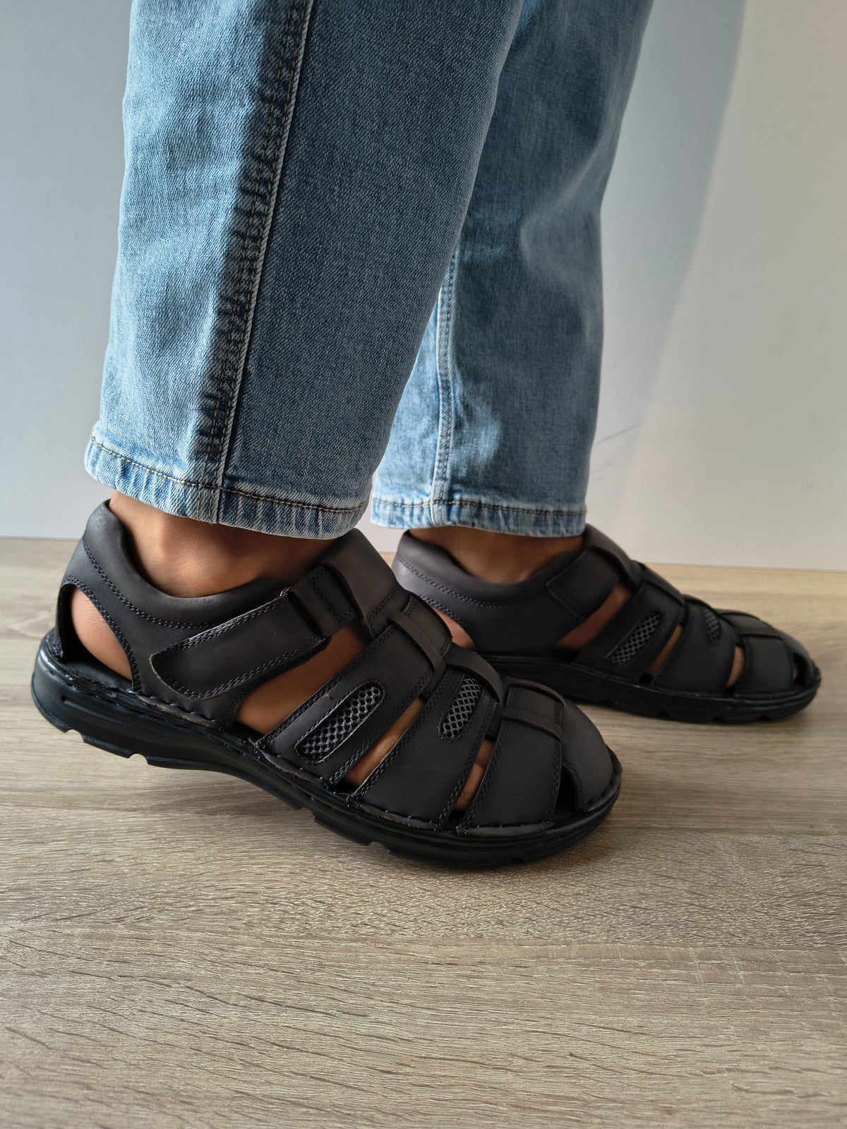 SANDALE BARBATI MELS 23061 GRI