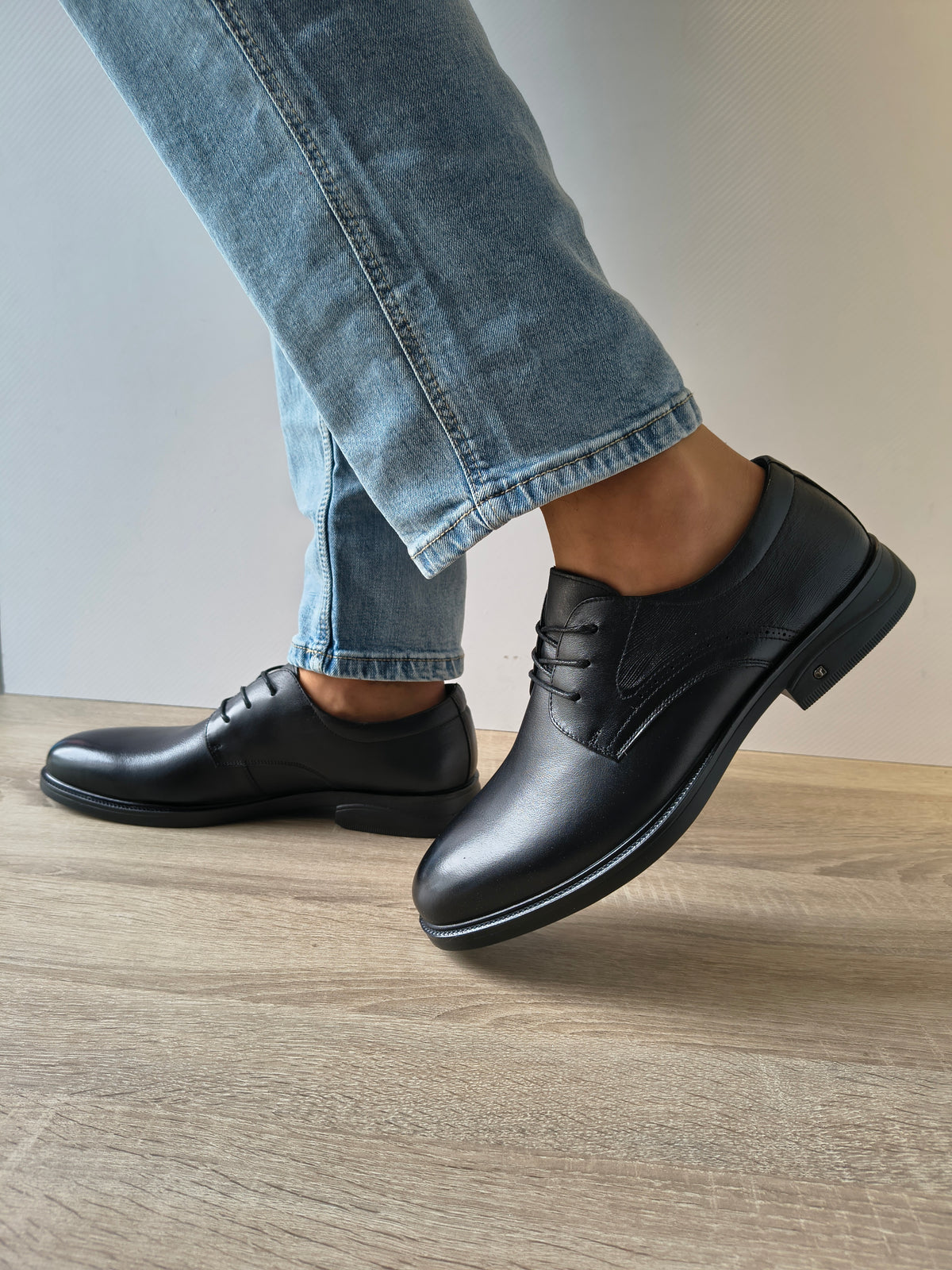 PANTOFI CASUAL BIG BARBATI MELS 98919D NEGRU - imagine 4