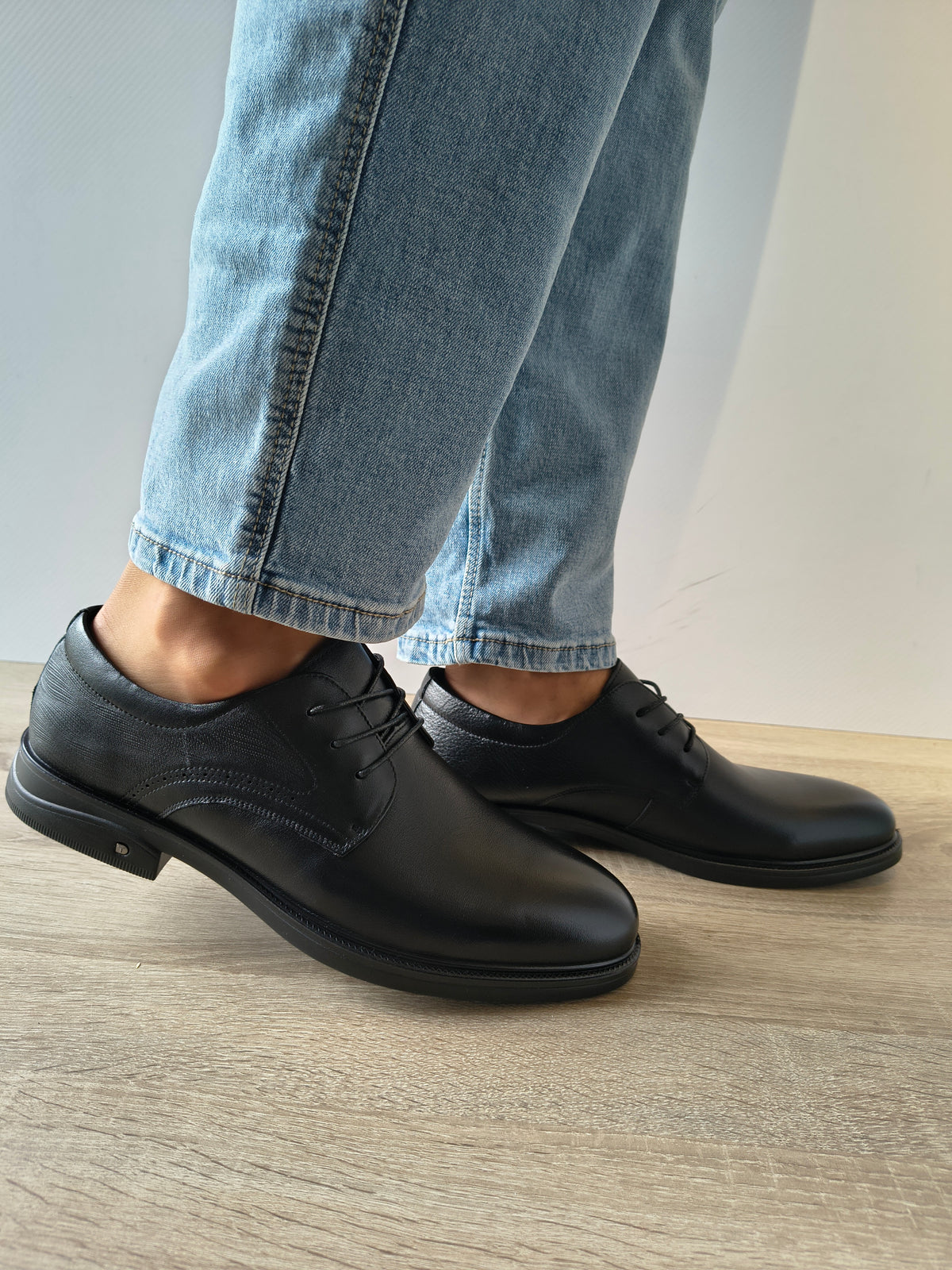 PANTOFI CASUAL BIG BARBATI MELS 98919D NEGRU - imagine 2