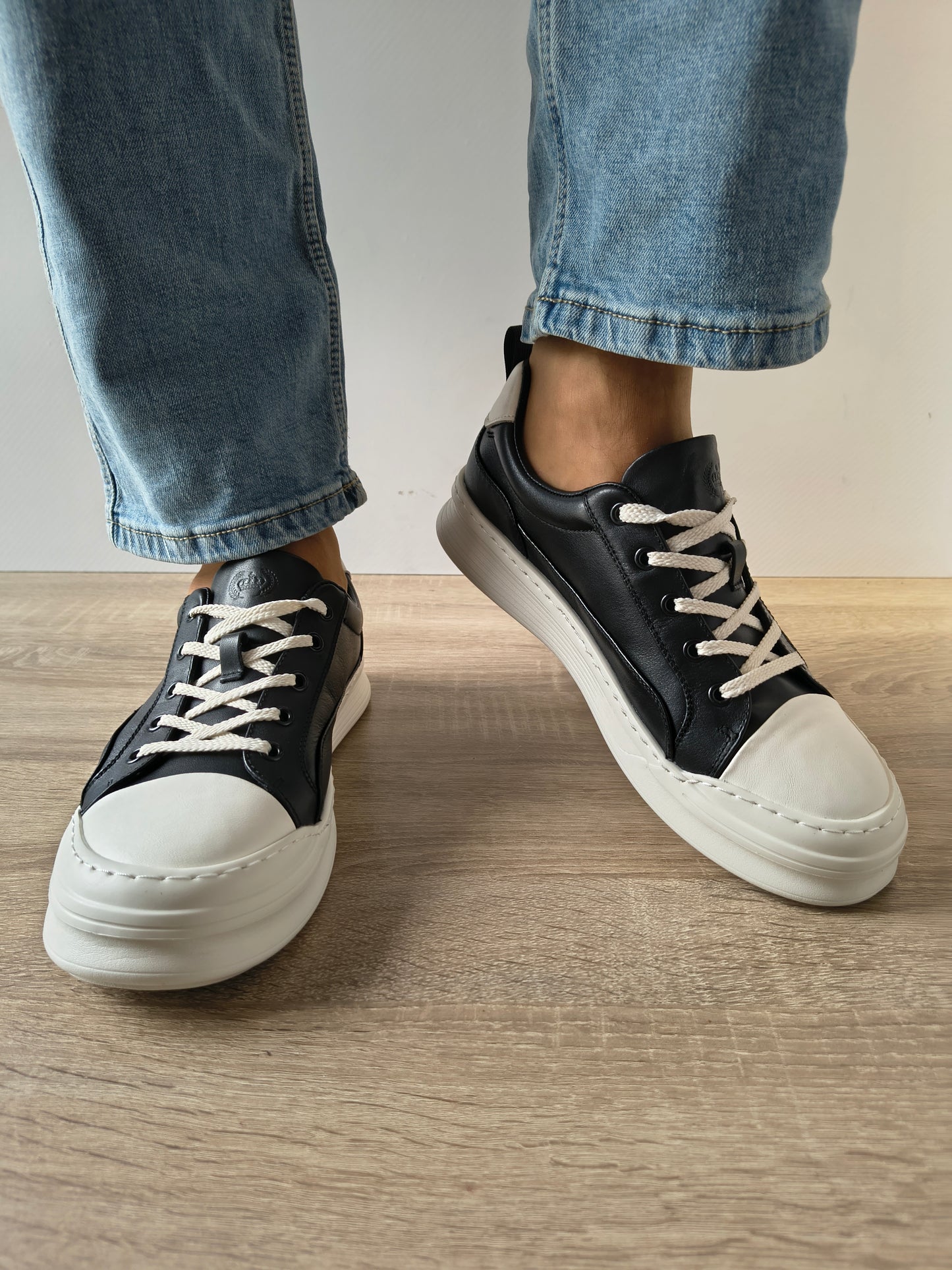 PANTOFI CASUAL BARBATI FRANCO GERARDO 5310 NEGRU